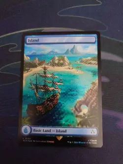 MTG Assassin's Creed - Island (103) - Full Art Foil Land - Image 1