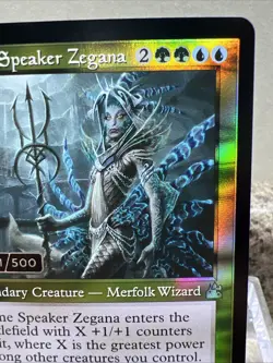 PRIME SPEAKER ZEGANA 191/500 SERIALIZED RAVNICA REMASTERED #ML - Image 3