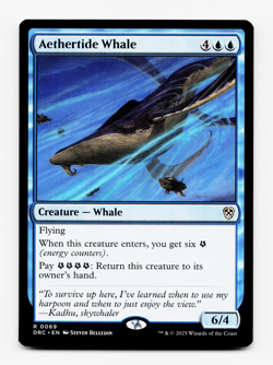 Aethertide Whale [Commander: Aetherdrift] MTG Magic NM/M 💧 - Image 1