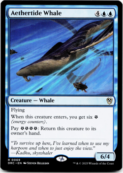 Aethertide Whale [Commander: Aetherdrift] MTG Magic NM/M 💧 - Image 3