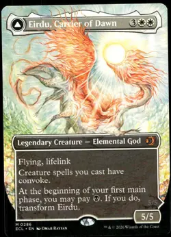 EIRDU, CARRIER OF DAWN (BORDERLESS) LORWYN ECLIPSED MAGIC: THE GATHERING LP - Image 1