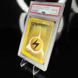 2002 PSA 10 Pokemon Mcdonald's Japanese Lightning Energy Holo - Image 2