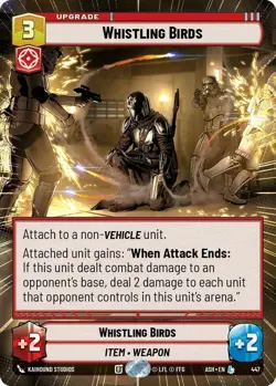 1x Whistling Birds - Hyperspace MTG - Ashes of the Empire - NM-Mint - Image 1