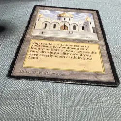 Library of Alexandria Magic The Gathering Arabian Nights Vintage HP - Image 3