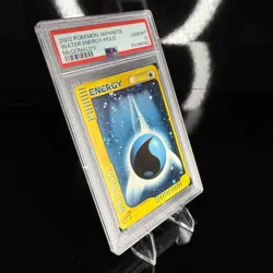 2002 Pokemon Japanese McDonalds Water Energy Holo (PSA 10) - Image 3