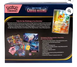 Pokemon TCG Mega Evolution Chaos Rising Elite Trainer Box ETB Factory Sealed New - Image 3