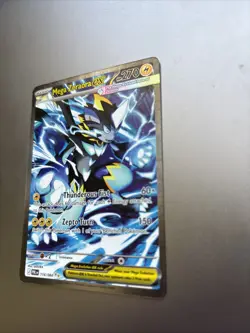 Pokemon Mega Zeraora ex Secret Illustration Rare 114/084 Pitch Black Near Mint - Image 4
