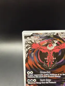 Yveltal 205/182 Illustration Rare IR Holo SV04: Paradox Rift Pokemon Card TCG NM - Image 3