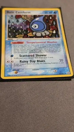 Pokemon TCG Rain Castform 23/101 Hidden Legends Reverse Holo Rare Basic 60 HP - Image 2