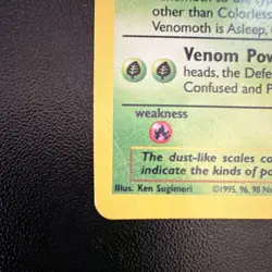 Pokemon TCG Venomoth 1st Edition Jungle 29/64 MP - Image 2