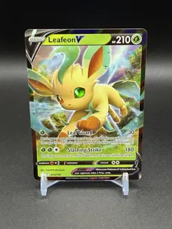 Leafeon V 013/159 Ultra Rare Crown Zenith Pokemon TCG - Image 1