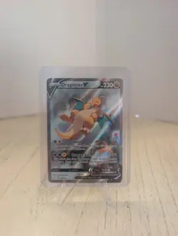 Dragonite V 192/203 Alternate Full Art Evolving Skies Pokemon English NM- - Image 1