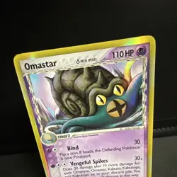 The Pokemon Company Omastar 13/110 Holon Phantoms Delta Species Holo Rare 110HP - Image 2