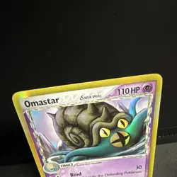 The Pokemon Company Omastar 13/110 Holon Phantoms Delta Species Holo Rare 110HP - Image 3