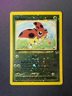 Pokemon Ledyba 7/18 Reverse Holo Swirl Southern Islands Mint - Image 1