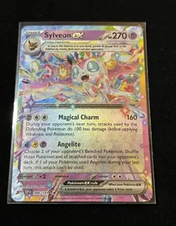Sylveon ex 086/191 Tera Ultra Rare Surging Sparks Pokemon TCG Card Eeveelution - Image 1