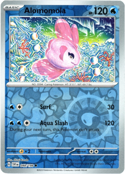 Alomomola (Reverse Holo) - 048/198 - Scarlet & Violet Base Set - Pokemon - MP - Image 1