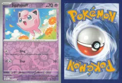 JIGGLYPUFF 083/193 COMMON PALDEA EVOLVED POKEMON REVERSE HOLO NEAR MINT - Image 3