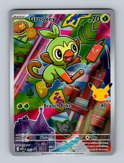 Grookey 052 Promo ME: Mega Evolution Promo Pokemon Holo Near Mint - Image 1