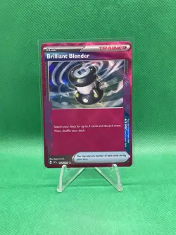 Pokemon TCG Brilliant Blender 164/191 Surging Sparks Ace Spec Rare English 2024 - Image 1