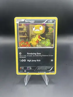 The Pokemon Company Scraggy BW25 Black & White Cracked Ice Holo Promo ENG - Image 1