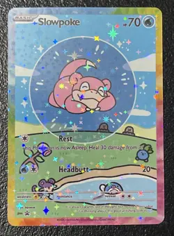 Pokemon TCG Slowpoke Custom Bubble Zard - Image 1