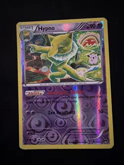 Hypno 51/122 Breakpoint Rare Reverse Holo Stage 1 90 HP EN Pokemon TCG - Image 1