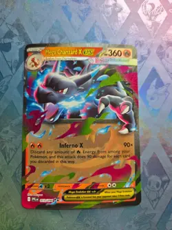 Mega Charizard X ex 013/094 Double Rare Phantasmal Flames Pokemon Holo Near Mint - Image 1