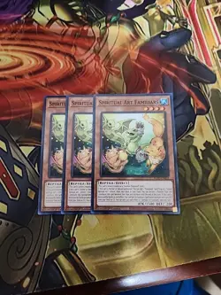 3x Spiritual Art Familiars - BLZD-EN022 - Common 1ST ED NM Yugioh - Image 1