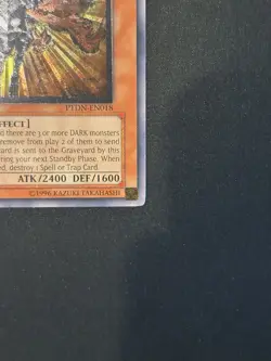 Yu-Gi-Oh! Dark Nephthys PTDN-EN018 Phantom Darkness Secret Rare Foil 1st Ed - Image 3