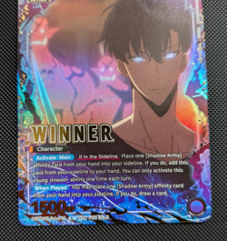 Sung Jinwoo Alt Art Winner Foil UEPR/SLG-1-019 NM - Union Arena Solo Leveling - Image 3