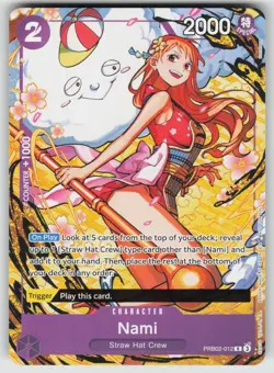 One Piece Card Game - Nami (Welcome Pack 2026 Vol.1) - [OP-PR - NM] - Image 2