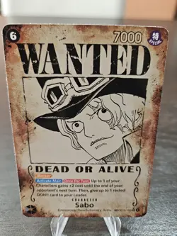One Piece Sabo (120) (Wanted Poster) - Carrying On His Will (OP13) - Image 1