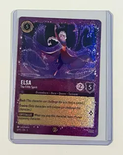 Ravensburger Disney Lorcana TCG Elsa - The Fifth Spirit 6/P3 Foil English - Image 1