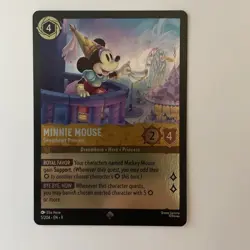 Disney Lorcana TCG: Minnie Mouse - Sweetheart Princess FOIL 5/204 EN 9 - Image 1