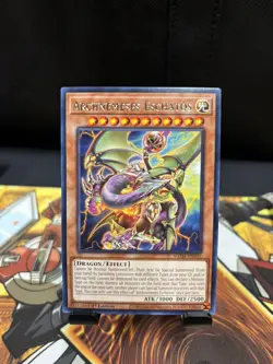 Yu-Gi-Oh! Archnemeses Eschatos 1st Ed. VASM-EN053 Rare NM/LP x1 - Image 1
