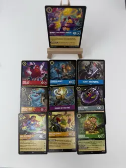 Disney Lorcana Attack of the Vine 10 Super Rare Card Lot Pooh Lilo Stitch Violet - Image 2