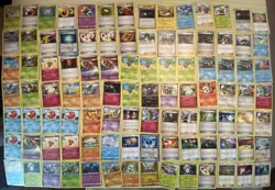 Pokemon TCG 300 Card Bulk Lot Uncommons/Commons Lightly / Moderately Played - Image 2