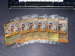 Lorcana Stitch - Carefree Snowboarder Promo Foil SEALED. 6 Total Cards Sealed - Image 1