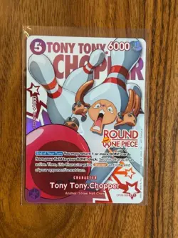 Tony Tony Chopper One Piece x Round 1 Promo Card English OP09-068 - Image 1