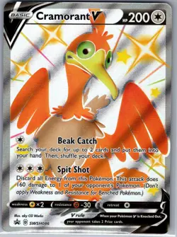 Cramorant V SWSH086 SWSH: Sword & Shield Promo Cards - Pokemon Card - NM - Image 1