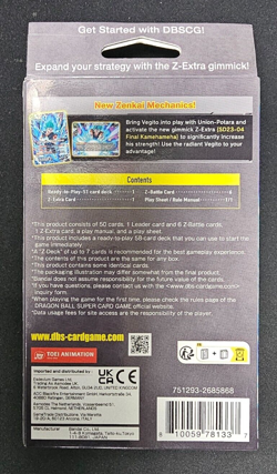 Dragon Ball Super Card Final Radiance Sealed Starter Deck SD23 - Image 2