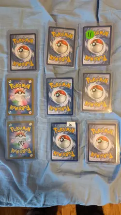 Pokemon Sir and IR Card Collection Lot of 9 (151 Snorlax, OF Scizor) - Image 2