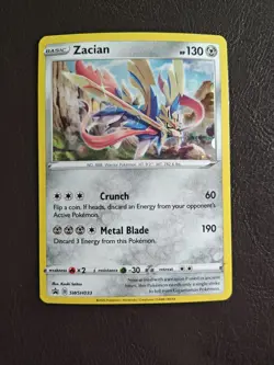 Zacian SWSH033 SWSH: Sword & Shield Promo Cards Holo - Image 1