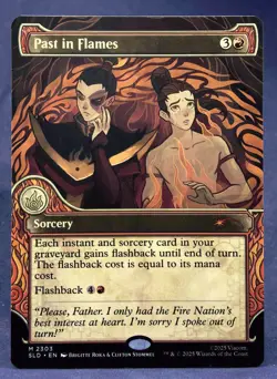Past in Flames (2303) Avatar Secret Lair Drop SLD MTG - NM - Image 1
