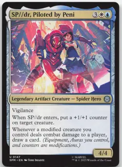 SP//dr, Piloted by Peni 147 Uncommon Marvel's Spider-Man Magic: The Gathering NM - Image 1