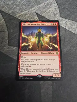 MTG Electro, Assaulting Battery Marvel's Spider-Man Regular #0076 - Image 1