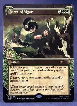 Force of Vigor (2304) Avatar Secret Lair Drop SLD MTG - NM - Image 1