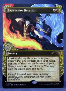 Expressive Iteration (2305) Avatar Secret Lair Drop SLD MTG - NM - Image 1