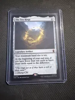 The Ten Rings 251 Mythic Marvel Super Heroes Magic: The Gathering Near Mint - Image 1